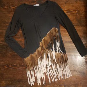 T Party Fringe Top